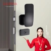 High-end minimalist style room door lock, direct push door lock, indoor bedroom solid wood door, split lock, household universal door handle Specification image